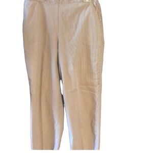 Alfred Dunner Size 16 Pinstriped Pants Blue/White